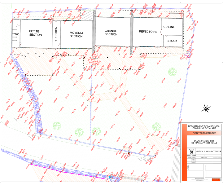 Plans intérieurs La Réunion