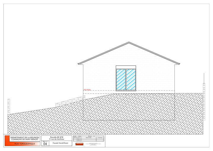 Plan de façade La Réunion