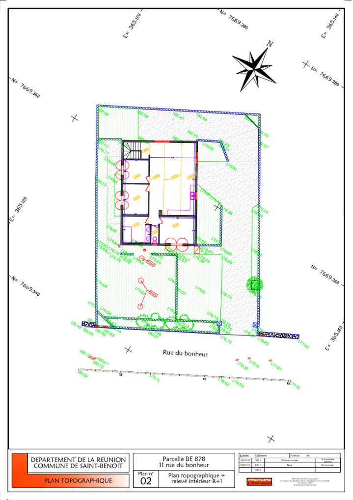 Plans intérieurs La Réunion