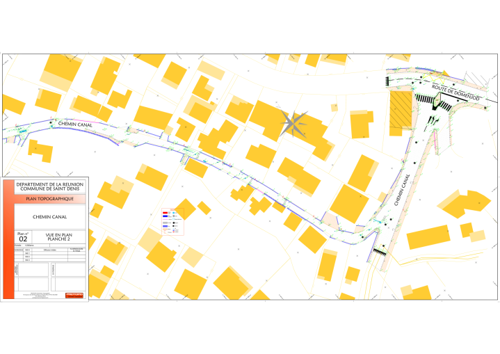 Plans topographiques La Réunion