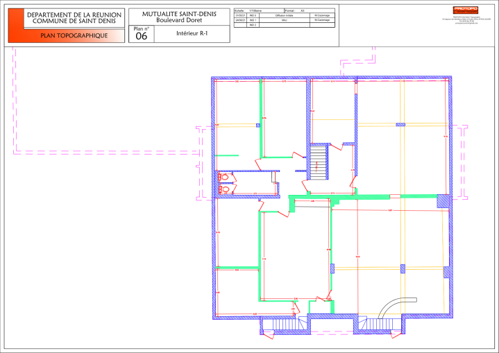 Plans intérieurs La Réunion