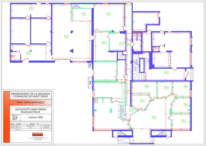Plans intérieurs La Réunion