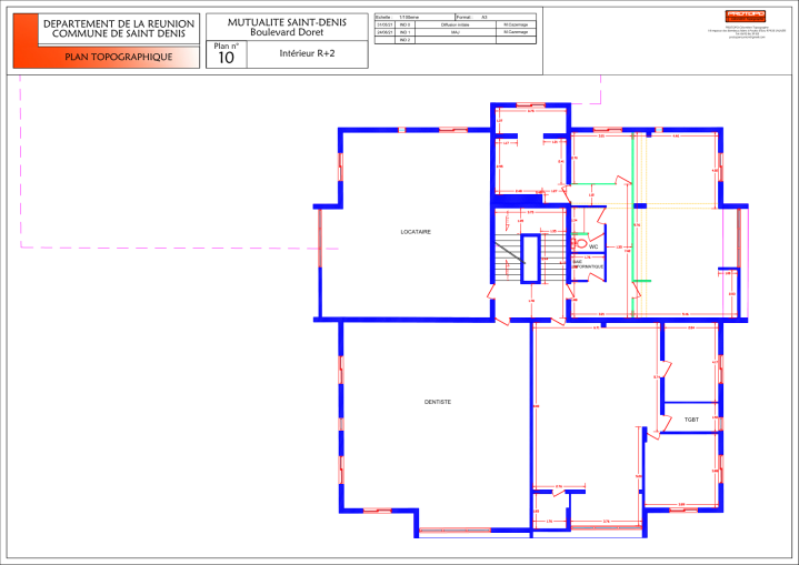 Plans intérieurs La Réunion