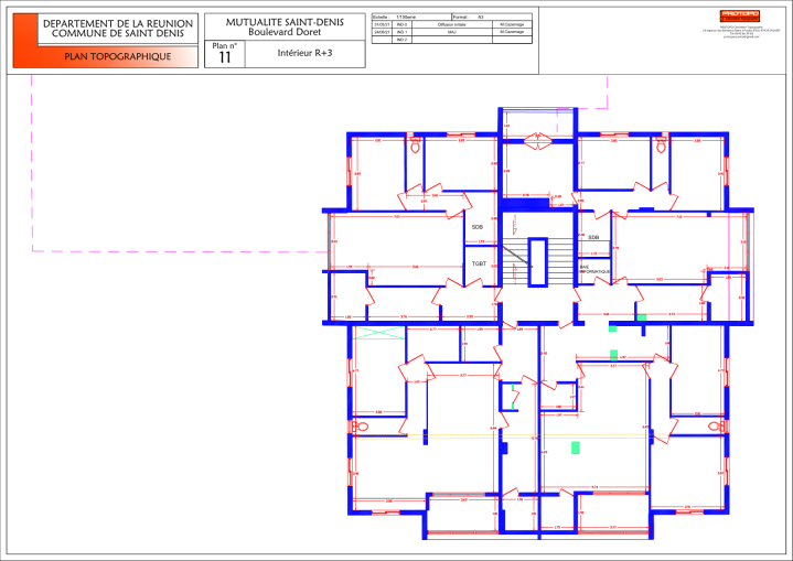 Plans intérieurs La Réunion