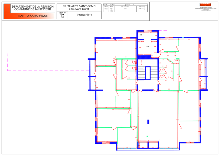 Plans intérieurs La Réunion