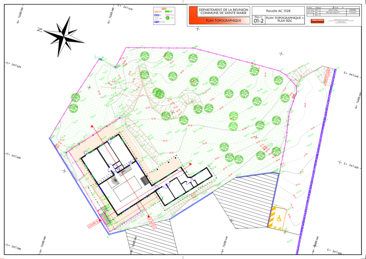 Plans intérieurs La Réunion