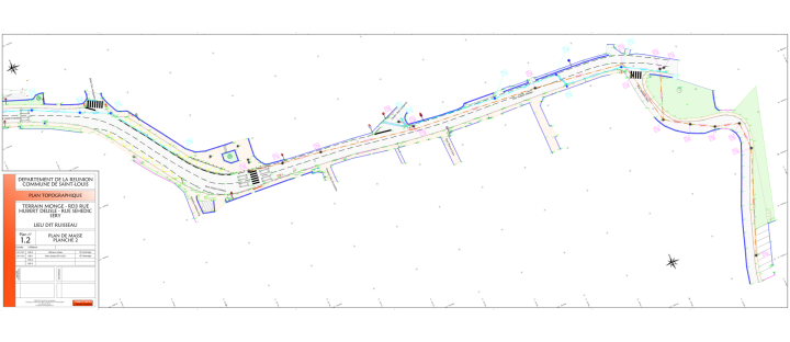 Plans topographiques La Réunion