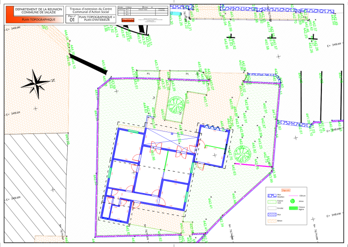 Plans intérieurs La Réunion