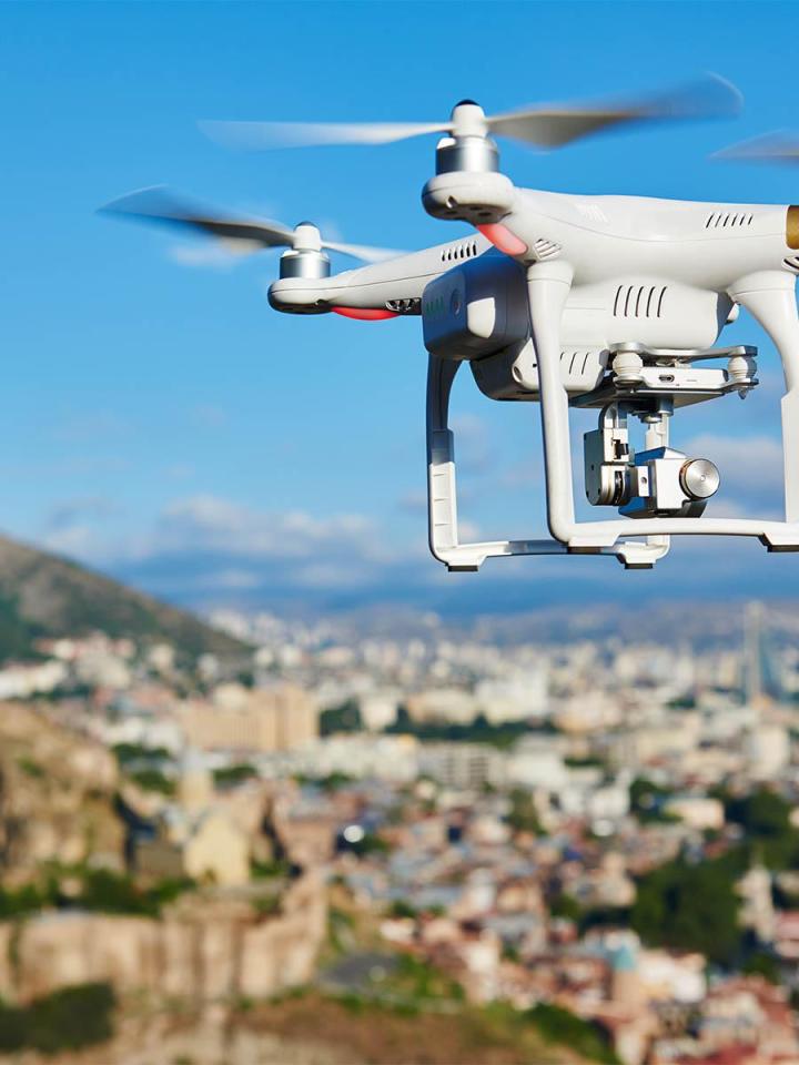 Relevés par drone La Réunion